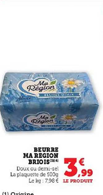 beurre ma région briois