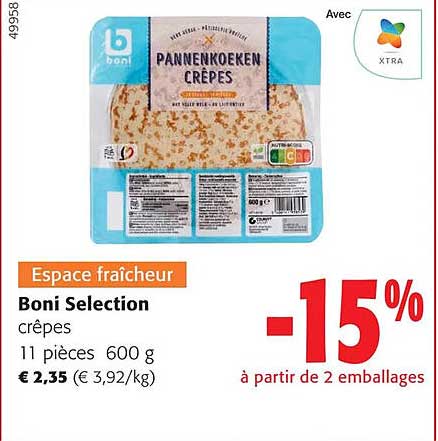 Boni Selection Crêpes