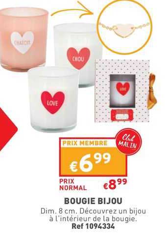 bougie bijou