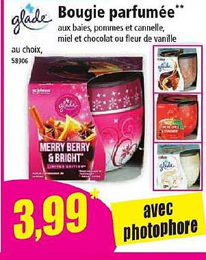 Bougie Parfumée Glade