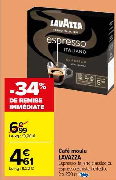 Café Moulu Lavazza