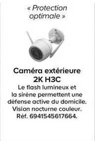 Caméra Extérieure 2k H3c