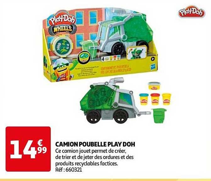 camion poubelle play doh