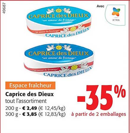 Caprice Des Dieux Tout L'assortiment