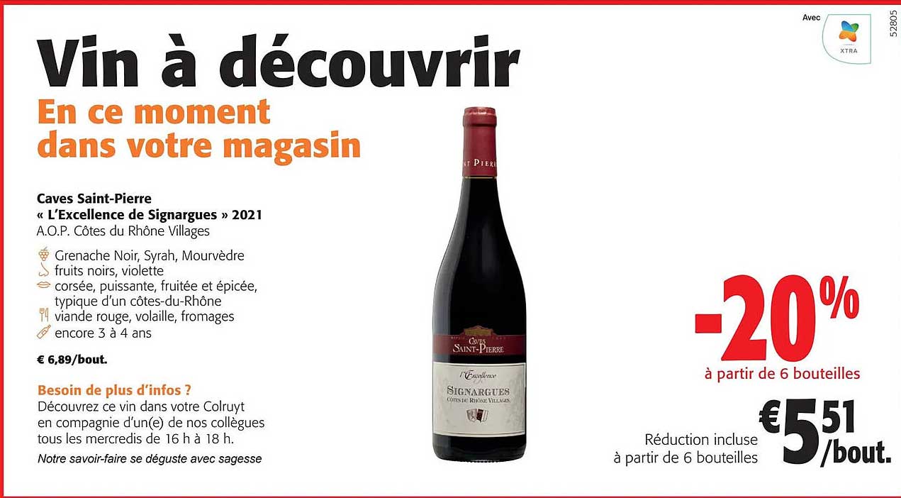 Caves Saint-pierre «l'excellence De Signargues» 2021