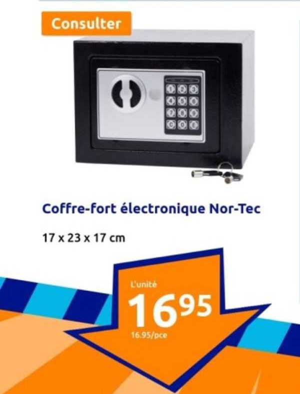 coffre-fort électronique nor-tec