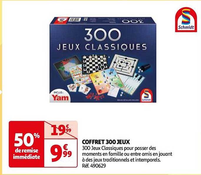 Coffret 300 Jeux