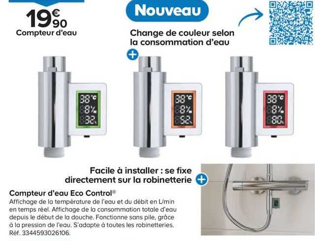 compteur d'eau eco control