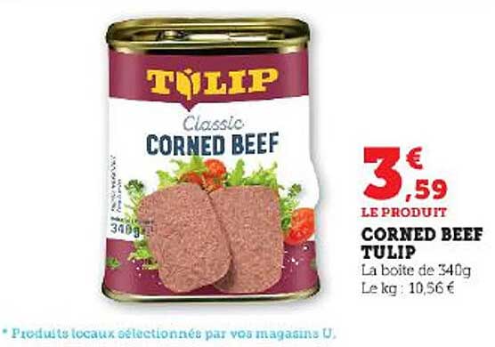 corned beef tulip