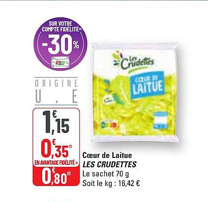 Cœur De Laitue Les Crudettes