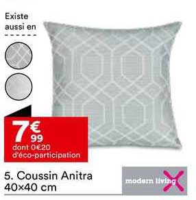 coussin anita 40x40 cm