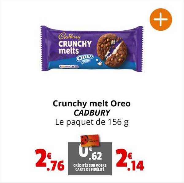 crunchy melt oreo cadbury
