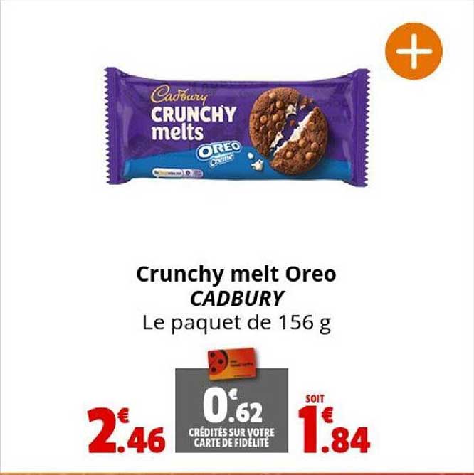 Crunchy Melt Oreo Cadbury