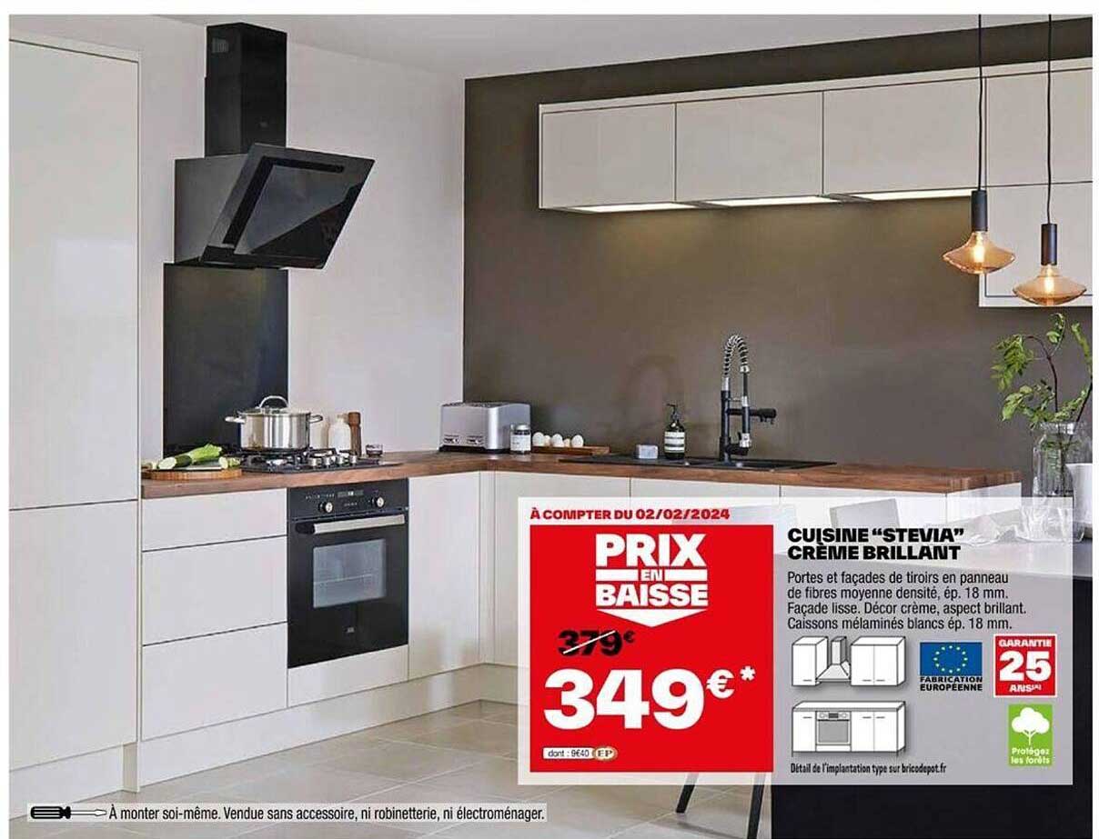 cuisine "stevia" crème brillant