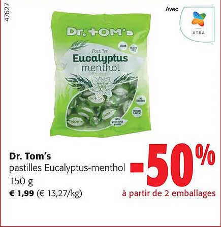 dr. tom's pastilles eucalyptus-menthol