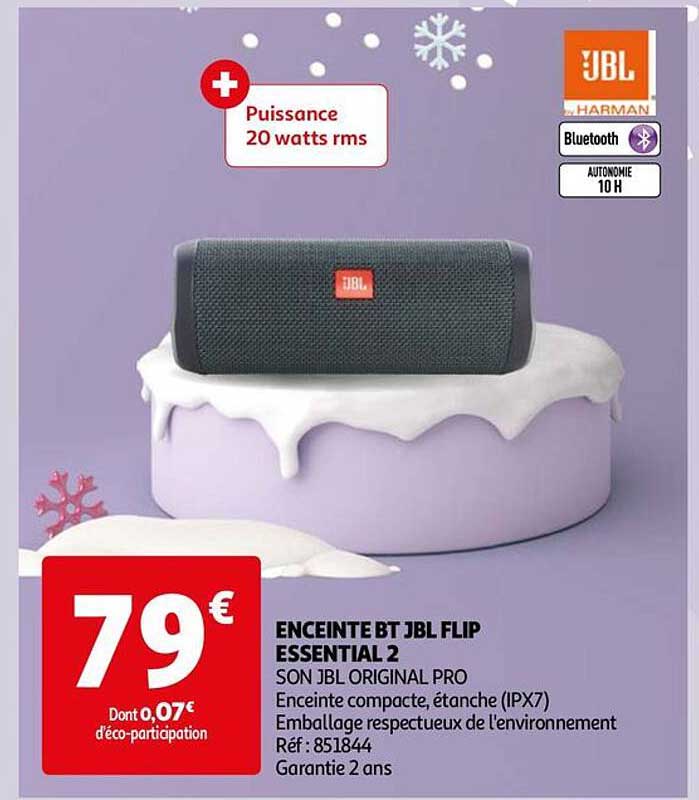 enceinte bt jbl flip essential 2