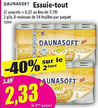 essuie-tout daunasoft