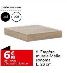 étagère Murale Melie Sonoma