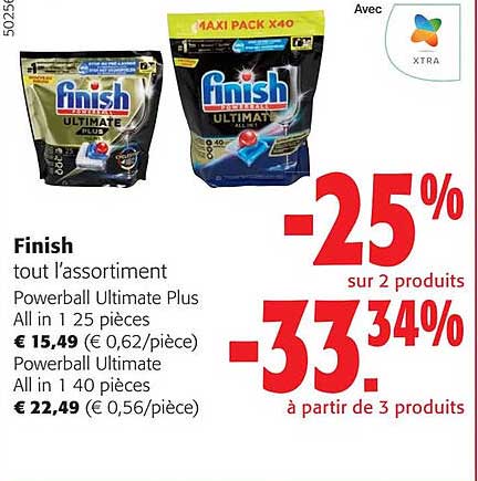 finish l'assortiment