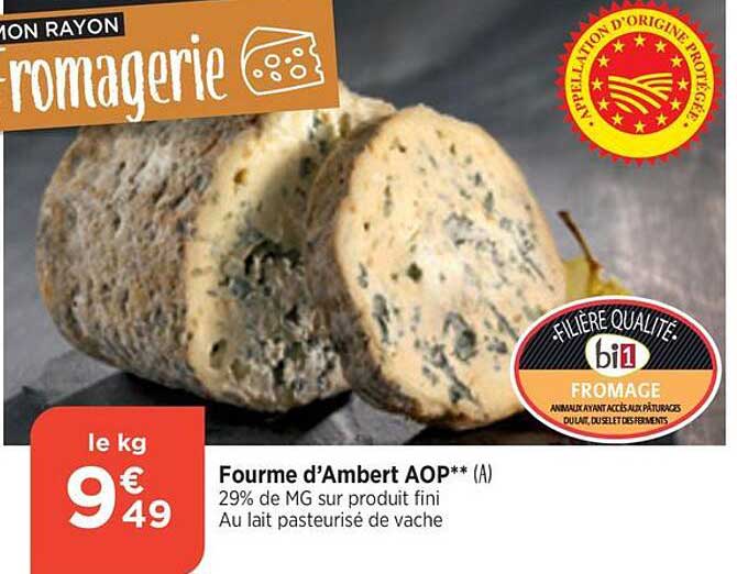 fourme d'ambert aop***