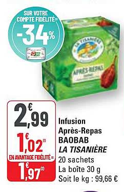 infusion après-repas baobab la tisanière