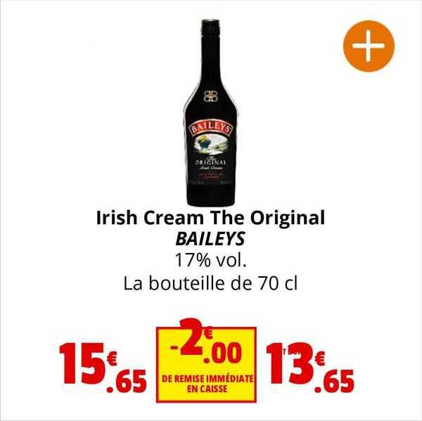 irish cream the original baileys