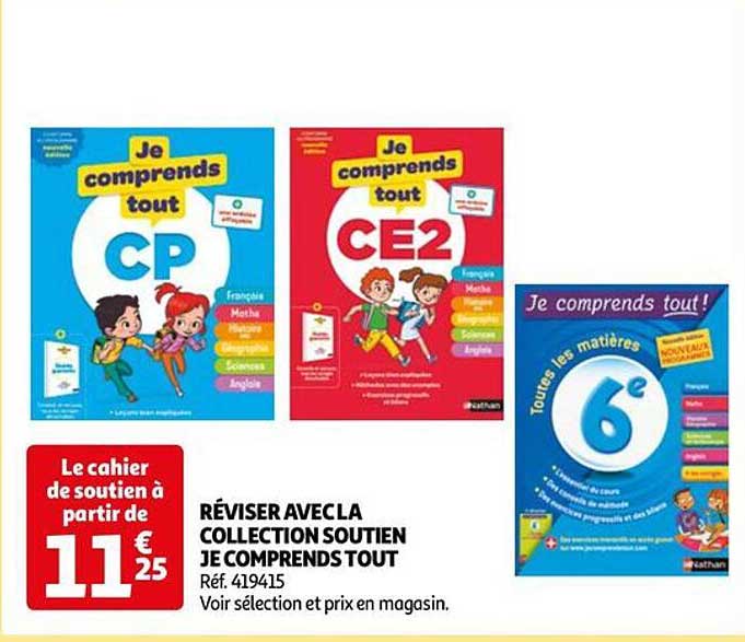 la collection soutien je comprends tout