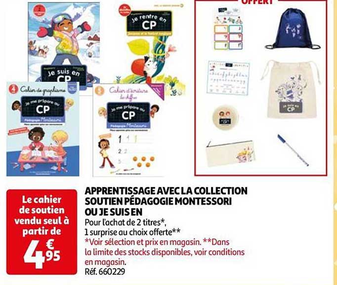 la collection soutien pédagogie montessori ou je suis en