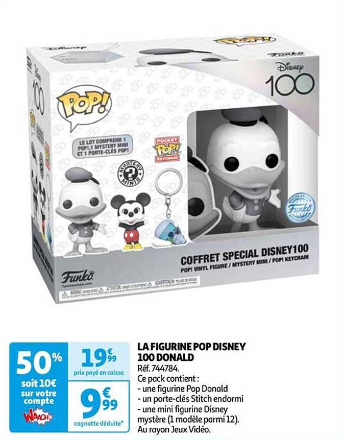 la figurine pop disney 100 donald