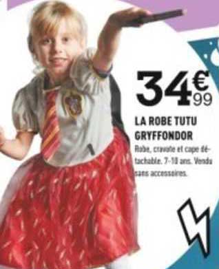 la robe tutu gryffondor