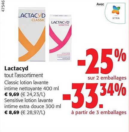 lactacyd tout l'assortiment