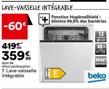 lave-vaisselle intégrable beko