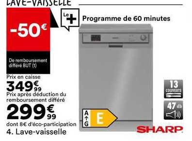 lave-vaisselle sharp