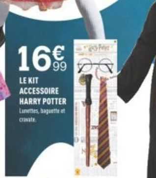 le kit accessoire harry potter