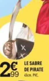 le sabre de pirate