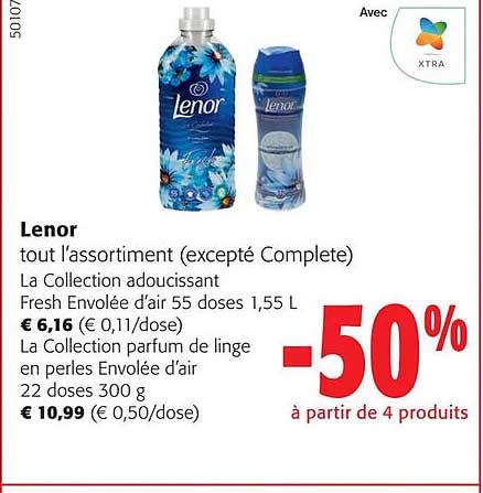 lenor tout l'assortiment