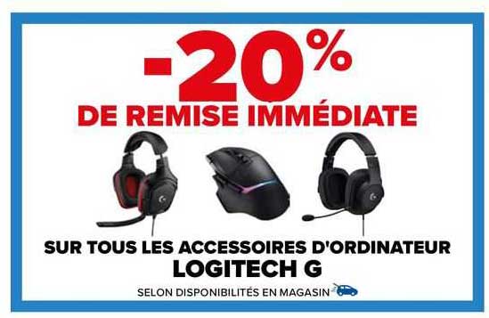 les accessoires d'ordinateur logitech g