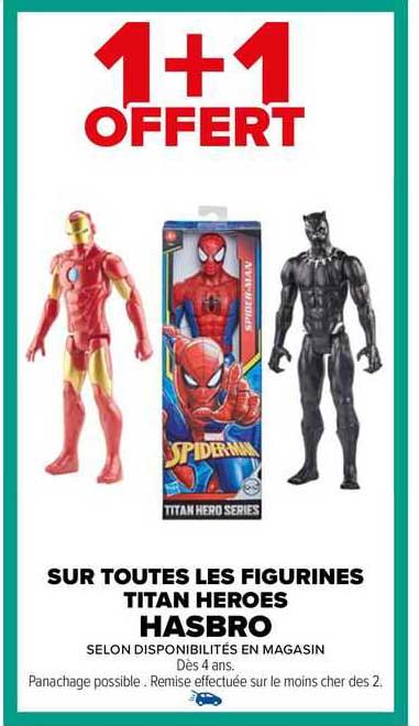 les figurines titan heroes hasbro