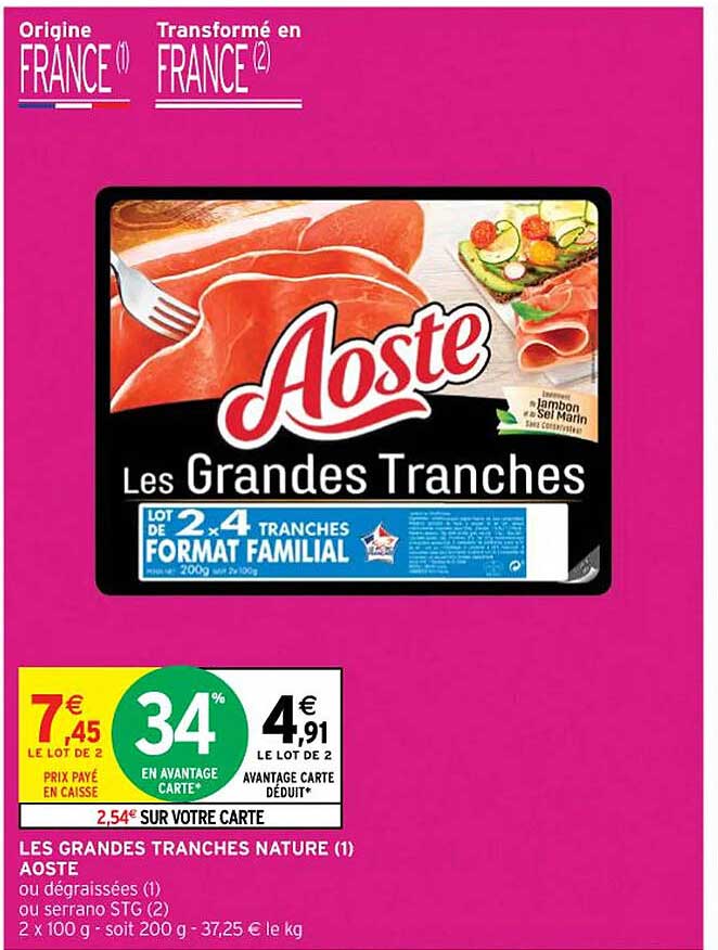 les grandes tranches nature aoste