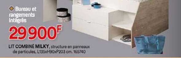 lit combiné milky