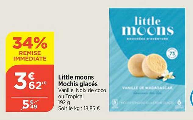 little moons mochis glacés
