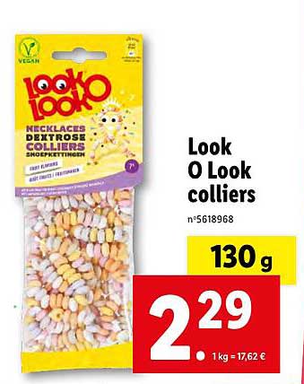 Look O Look Colliers