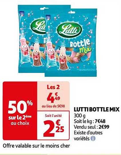 lutti bottle mix
