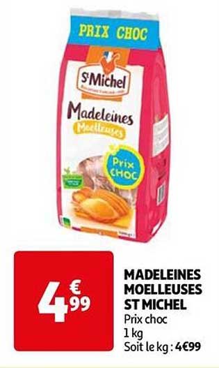 Madeleines Moelleuses St Michel