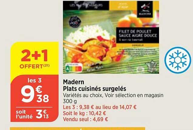 Madern Plats Cuisinés Surgelés