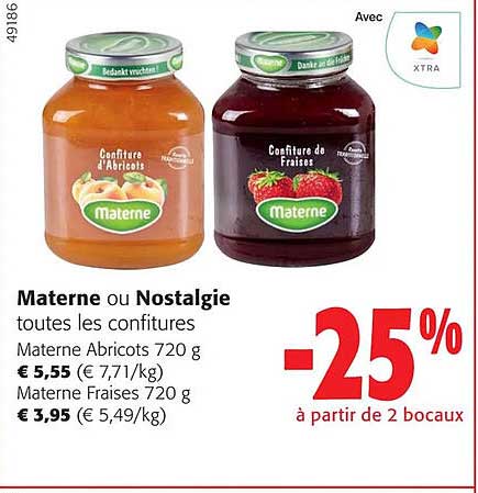 materne ou nostalgie toutes les confitures materne abricots