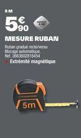 Mesure Ruban