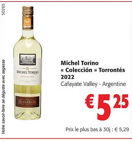 Michel Torino «colección» Torrontés 2022