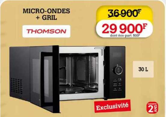 micro-ondes + gril thomson