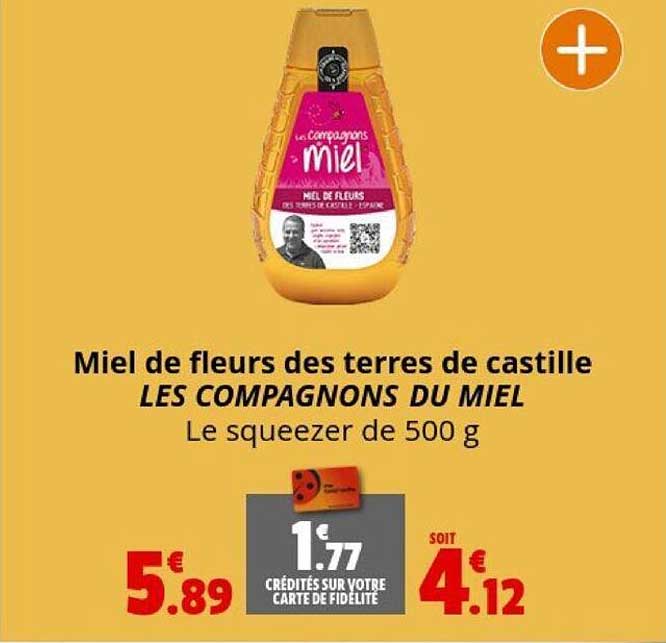 Miel De Fleurs Des Terres De Castille Les Compagnons Du Miel